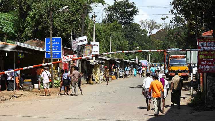 കേരളവുമായി അതിർത്തി പങ്കിടുന്ന തമിഴ്​നാട്ടിലെ ജില്ലകൾ റെഡ്​ സോണിൽ; കർശന നിരീക്ഷണം