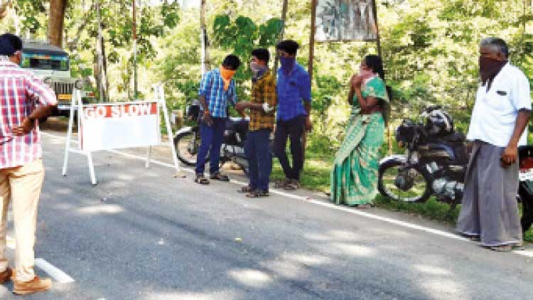 ലോക്​ഡൗൺ മറികടന്നെത്തിയ കുടുംബത്തെ തമിഴ്നാട്ടിലേക്ക് വിട്ടയച്ചു