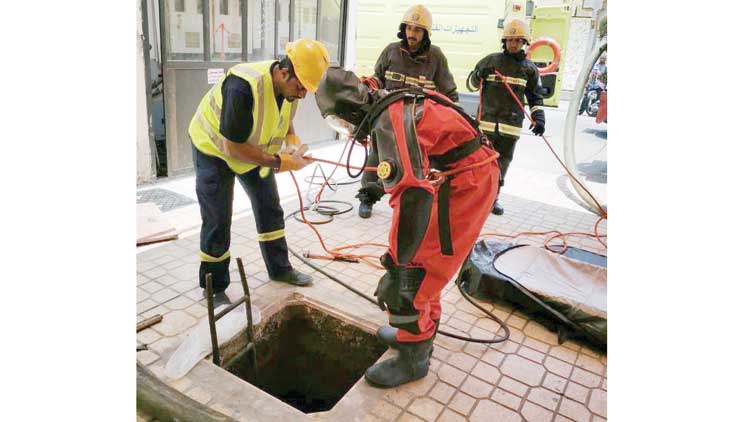 മ​ലി​ന​ജ​ല ടാ​ങ്കി​ൽ വീ​ണ്​  അ​റ​ബ്​ പൗ​ര​ൻ മ​രി​ച്ചു