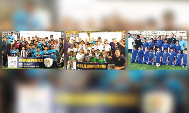 ജെ.എസ്.സി വൈ.എസ്.എൽ ടൂർണമെൻറ്: വെബ്ലി, അൽഅഹ്​ലി, അൽബുആദ് ജേതാക്കൾ