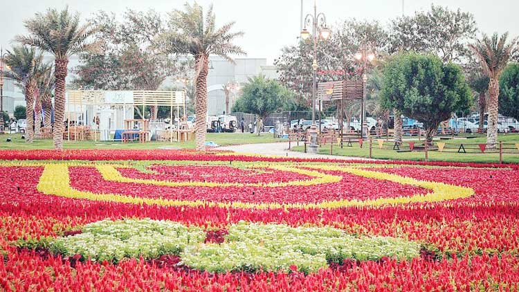 ത​ബൂ​ക്കി​ൽ പുഷ്​പമേള