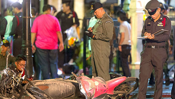 ബാങ്കോക് സ്ഫോടനം: രണ്ട് ഇന്ത്യക്കാരെ ചോദ്യം ചെയ്തു