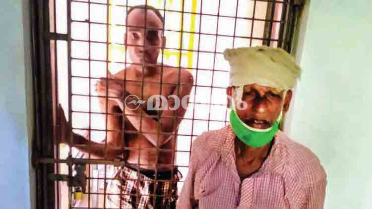 മകൻ വീട്ടിനകത്തെ സെല്ലിൽ; കൂട്ട്​ ന​ട്ടെ​ല്ലി​ന് രോ​ഗം ബാ​ധി​ച്ച​ 82 വയസ്സുള്ള അച്ഛൻ  