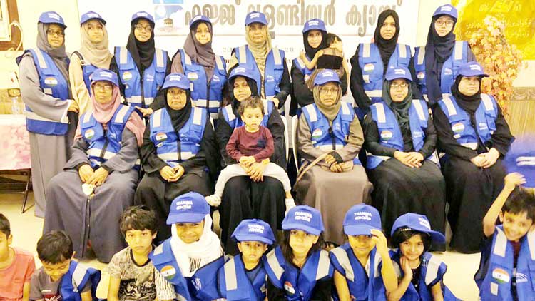 മ​ക്ക​യി​ൽ ഹ​ജ്ജ് സേ​വ​ന​ത്തി​ന്  മ​ല​യാ​ളി വ​നി​ത​ക​ളും