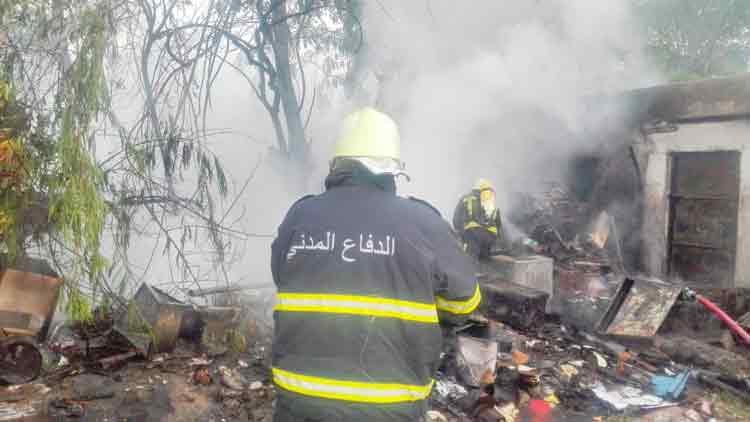 ത​ർ​മ​ത്തി​ൽ തൊ​ഴി​ലാ​ളി​ക​ളു​ടെ താ​മ​സ​സ്​​ഥ​ല​ത്ത്​ തീ​പി​ടി​ത്തം  അ​ഞ്ചു​പേ​രെ ര​ക്ഷി​ച്ചു