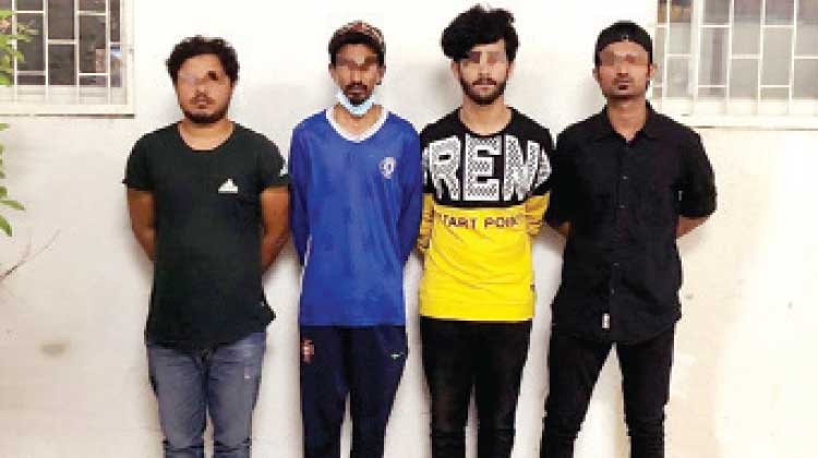 പൊ​ലീ​സ്​ ച​മ​ഞ്ഞ് ത​ട്ടി​പ്പ്: സം​ഘം പി​ടി​യി​ൽ