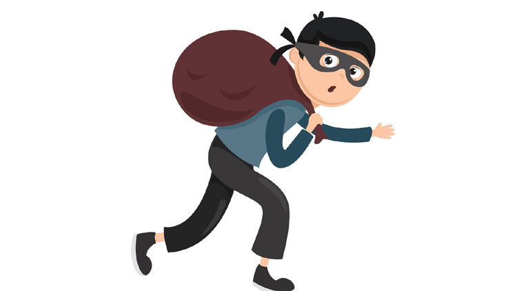 നേർച്ചപ്പെട്ടി കുത്തിത്തുറന്ന് മോഷണം