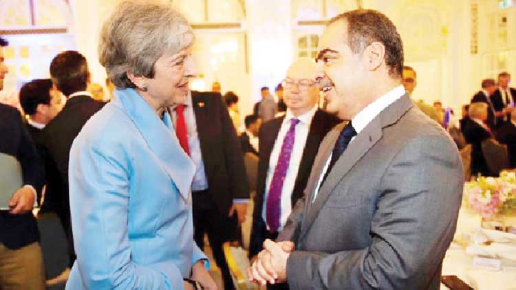 ബഹ്റൈനുമായുള്ളത്  മികച്ച ബന്ധം -തെരേസ മേയ്