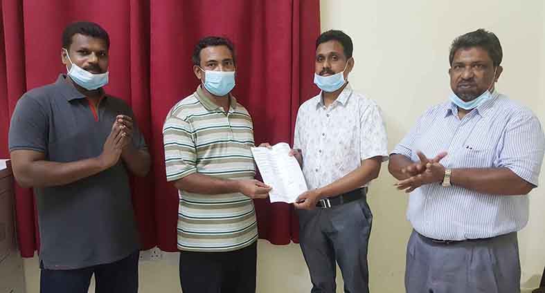 മിഷൻ വിങ്ങ്​സ്​ ഒാഫ്​ കംപാഷൻ വഴി  ലിബീഷും കുടുംബവും ഇന്ന്​ നാട്ടിലേക്ക്​