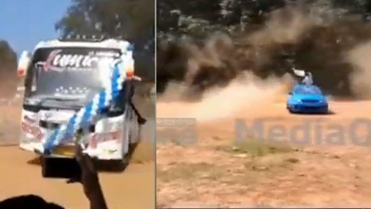 സ്കൂളിൽ ടൂറിസ്റ്റ് ബസിന്‍റെ അഭ്യാസ പ്രകടനം: ഡ്രൈവർ അറസ്റ്റിൽ