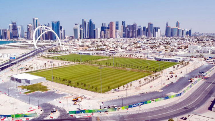 ലോ​​​ക​​​ക​​​പ്പി​​ന്​ മൂ​​ന്നു​​കൊ​​ല്ലം ബാ​​ക്കി; ത​യാ​റാ​യി 41 പ​​​രി​​​ശീ​​​ല​​​ന വേ​​​ദി​​​ക​​​ൾ