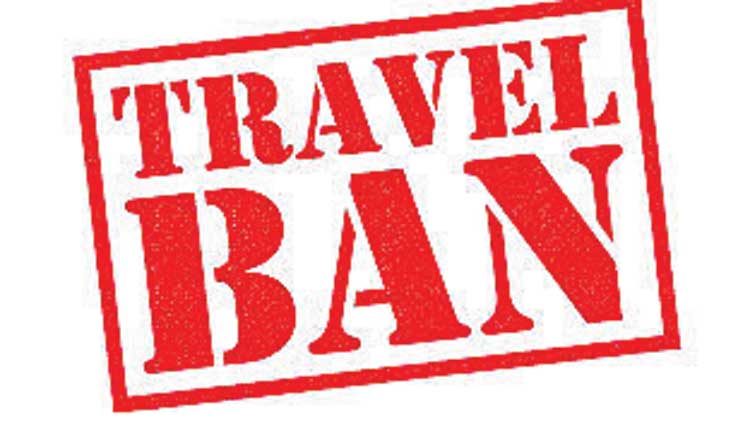 ഇൗ​വ​ർ​ഷം ആ​ദ്യ​പാ​ദ​ത്തി​ൽ 19,848 പേ​ർ​ക്ക്​ യാ​ത്രാ​വി​ല​ക്ക്