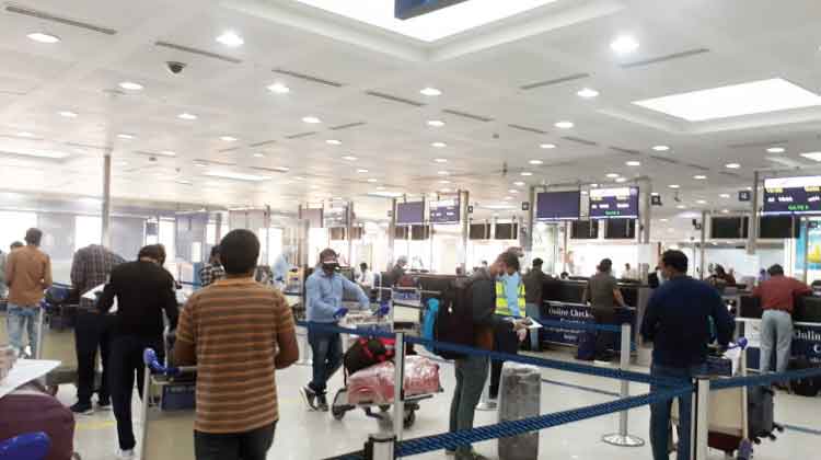 ആ​റു വി​മാ​ന​ങ്ങ​ളി​ൽ 1268 വി​ദേ​ശി​ക​ൾ തി​രി​ച്ചു​​പോ​യി