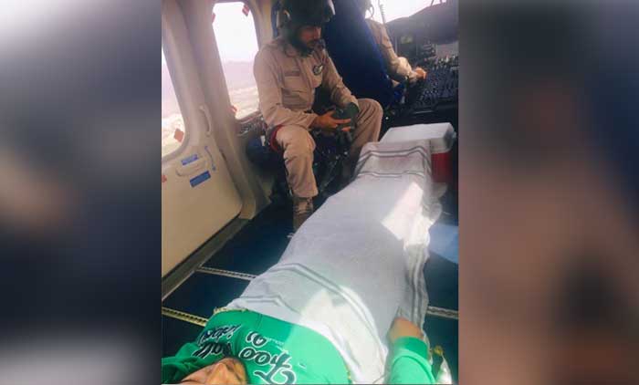 ട്രക്കിങ്ങിനിടെ ദേഹാസ്വാസ്​ഥ്യം; ആർ.ഒ.പിയുടെ സഹായഹസ്​തം