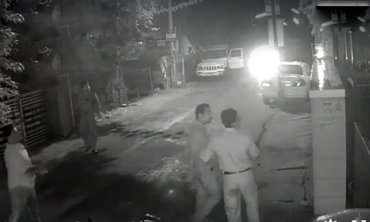 അക്രമത്തിന്‍റെ സി.സി.ടി.വി ദൃശ്യങ്ങൾ ബി.ജെ.പി പുറത്തുവിട്ടു