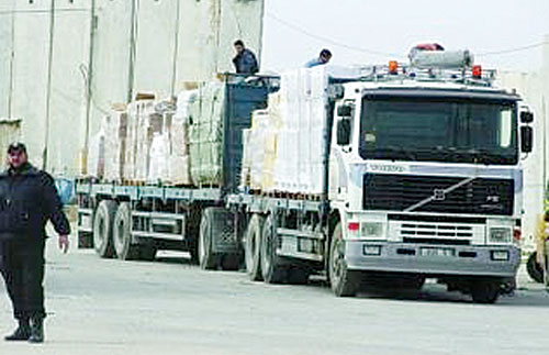 ഖത്തറിന്‍െറതക്കം 690 ട്രക്കുകള്‍  സഹായവുമായി ഗസ്സയില്‍ പ്രവേശിച്ചു