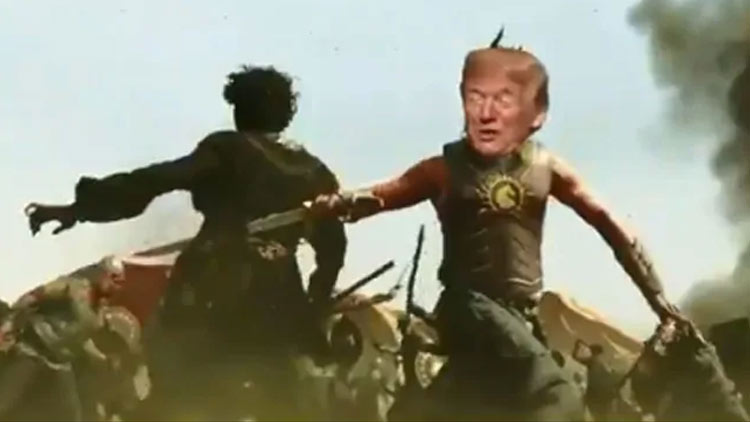 ഇന്ത്യയിലെത്തും മുമ്പ് ‘ബാഹുബലി’യായി ട്രംപ്; ഇനി വരാനിരിക്കുന്നത് എന്തൊക്കെ -VIDEO