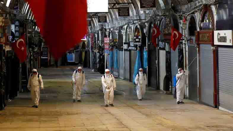 തുർക്കിയിൽ 20വയസ്സിന്​ താഴെയുള്ളവർക്ക്​ കർഫ്യൂ