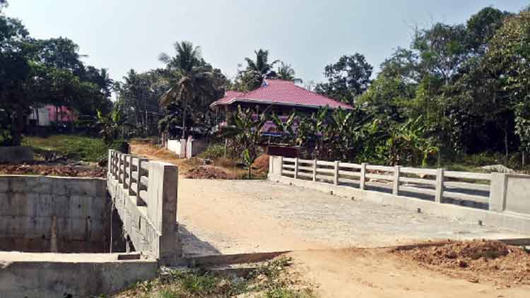 വെട്ടിക്കല്‍ പാലം നിർമാണം പൂര്‍ത്തിയായി