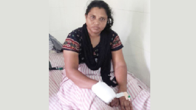 കർണാടക സ്വദേശിനിയെയും മകനെയും നാലംഗസംഘം വെട്ടിപ്പരിക്കേൽപിച്ചു