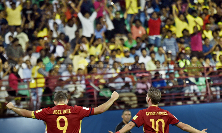 കൗമാ​രോത്സവത്തിന്​ കൊടിയിറക്കം; ഗോളടിച്ച്​ ഇന്ത്യ