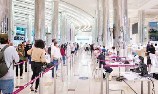 യു.​എ.​ഇ​യി​ൽ എ​ത്തു​ന്ന എ​ല്ലാ​വ​ർ​ക്കും  കോ​വി​ഡ്​ പ​രി​ശോ​ധ​ന നി​ർ​ബ​ന്ധം