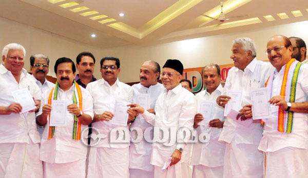 ‘വിശപ്പിനോട് വിട’ വാഗ്ദാനവുമായി യു.ഡി.എഫ് പ്രകടനപത്രിക