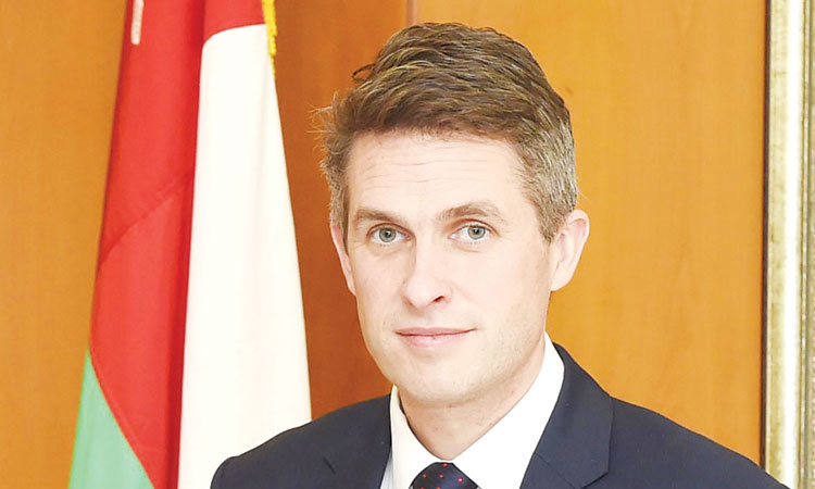 മേ​ഖ​ല​യി​ലെ സ​മാ​ധാ​നം: ഒ​മാ​ന്​ നി​ർ​ണാ​യ​ക പ​ങ്ക് –ബ്രി​ട്ടീ​ഷ്​ പ്ര​തി​രോ​ധ സെ​ക്ര​ട്ട​റി