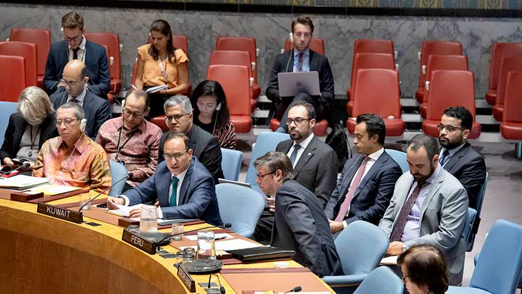 കു​വൈ​ത്തി​െൻറ യു.​എ​ൻ ര​ക്ഷാ​സ​മി​തി അം​ഗ​ത്വ കാ​ലാ​വ​ധി തീ​രു​ന്നു