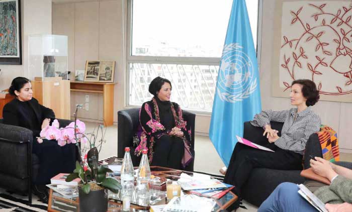 യു​നെ​സ്കോ​യു​മാ​യി ഷാ​ര്‍ജ​ക്കു​ള്ള​ത്​  സ​ഹ​ക​ര​ണ​ത്തി​െ​ൻ​റ ദീ​ര്‍ഘ​കാ​ല  ച​രി​ത്രം –ശൈ​ഖ ബു​ദൂ​ര്‍