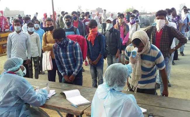 മഹാരാഷ്​ട്രയിൽ നിന്നും യു.പിയിൽ തിരിച്ചെത്തിയ ഏഴ്​ തൊഴിലാളികൾക്ക്​ കോവിഡ്​