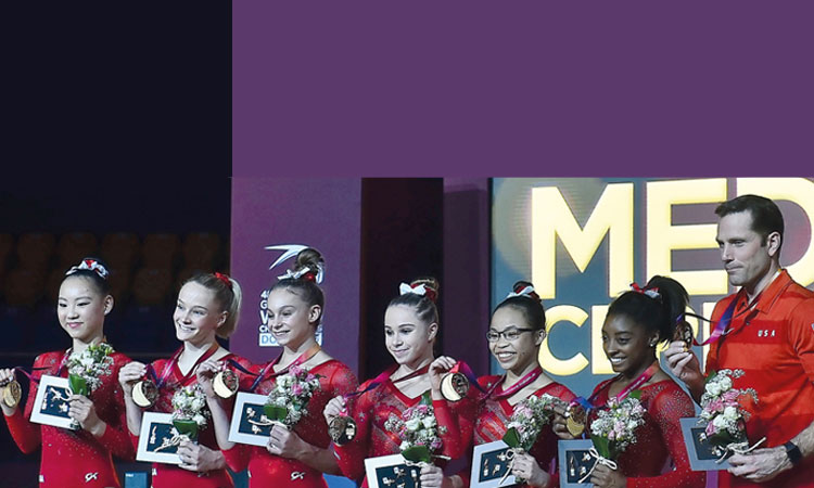 ലോക ജിംനാസ്​റ്റിക്​സ്​: വനിതാ ടീമിനത്തിൽ നാലാമതും അമേരിക്ക