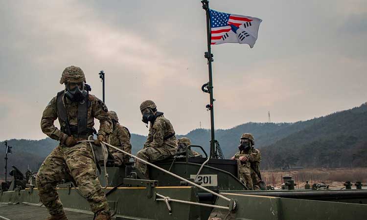 കൊ​റി​യ–യു.​എ​സ്​ സം​യു​ക്​​ത സൈ​നി​കാ​ഭ്യാ​സം മാ​റ്റി​വെ​ച്ചു