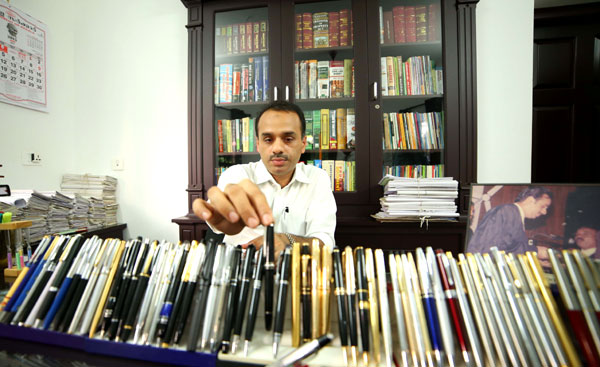 വക്കീലിന്‍െറ പേനഭ്രമം