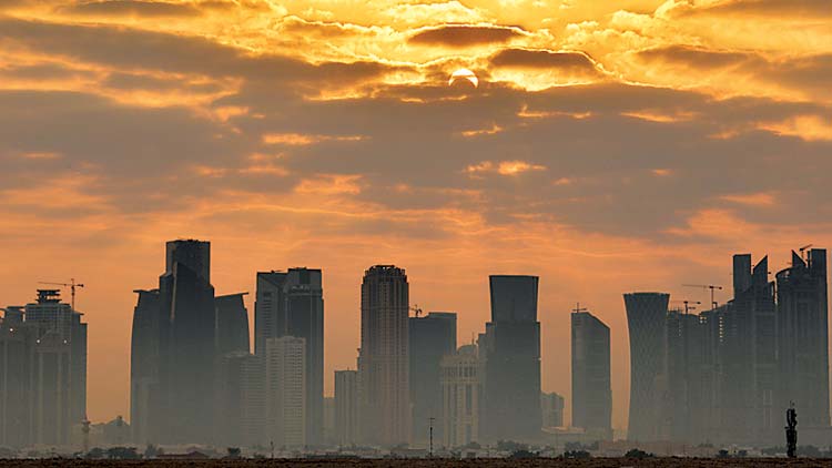 വലയ സൂര്യഗ്രഹണത്തിൻെറ ‘വലിയകാഴ്​ച’ കണ്ട്​ ഖത്തർ