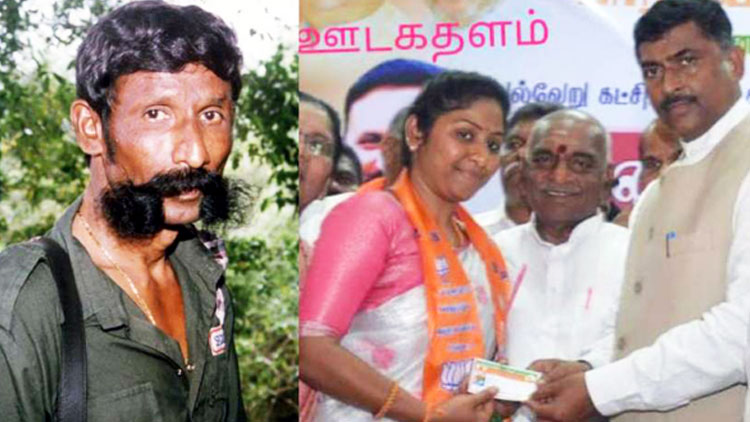 ബി.ജെ.പിയിൽ ചേർന്നത്​ സാമൂഹിക പ്രവർത്തനത്തിന്​ -വീരപ്പ​െൻറ മകൾ