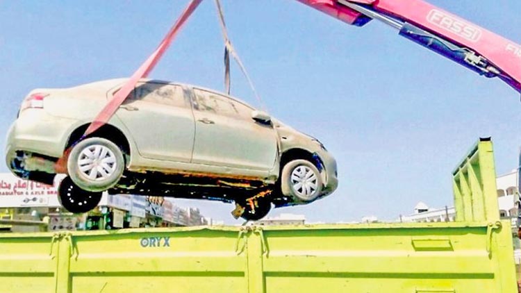 മ​സ്​​ക​ത്ത്​ ന​ഗ​ര​സ​ഭ നീ​ക്കി​യ​ത്​ 3154 ഉ​പേ​ക്ഷി​ച്ച വാ​ഹ​ന​ങ്ങ​ൾ