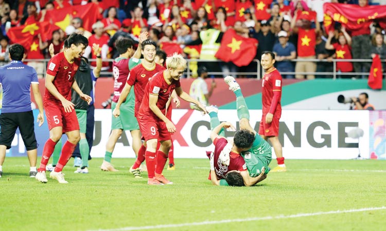 ഏ​ഷ്യ​ൻ ക​പ്പ്​ ഫു​ട്​​ബാ​ൾ: വി​യ​റ്റ്​​നാം, ചൈന ക്വാ​ർ​ട്ട​റി​ൽ