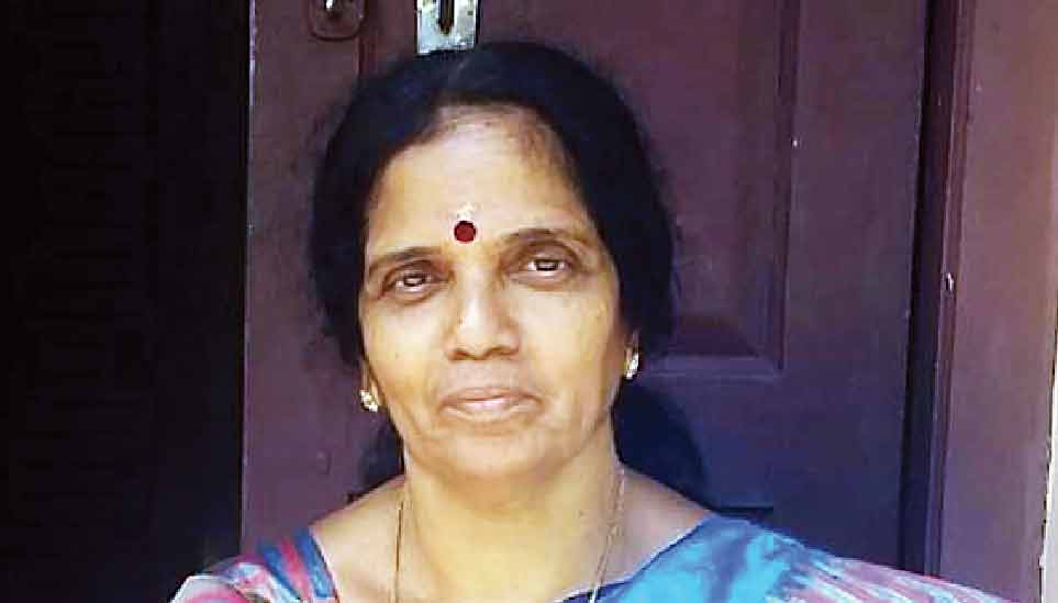 സേവനപാതയിൽ വേറിട്ട വഴിയൊരുക്കി വിജയലക്ഷ്​മി ടീച്ചർ