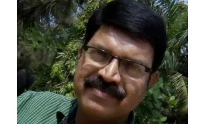 അധ്യാപകൻ ട്രെയിൻ തട്ടി മരിച്ചു