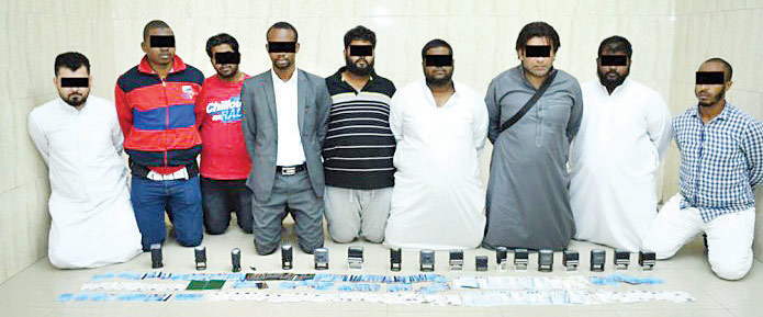 വ്യാ​ജ ക​മ്പ​നി​ക​ളു​ടെ പേ​രി​ൽ വി​സ​ക്ക​ച്ച​ട​വം ഒ​മ്പ​തു​പേ​ർ പി​ടി​യി​ൽ