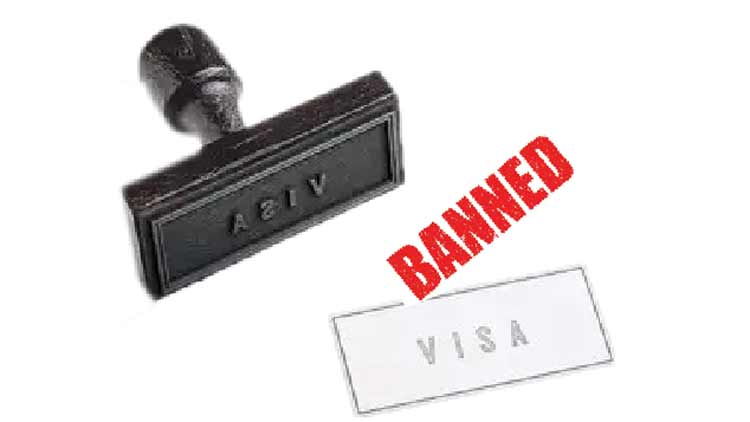 ആറു രാജ്യക്കാരുടെ വിസാവിലക്ക്​ പുതുക്കി