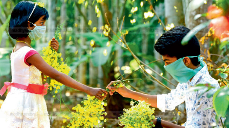 പടക്കം പൊട്ടാതെ, പുതുവസ്ത്രമില്ലാതെ വിഷു