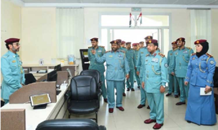 മു​ഹ​മ്മ​ദ് റാ​ഷി​ദ് ബ​യാ​ത്ത് സ​ജ പൊ​ലീ​സ് സ്​റ്റേഷ​ന്‍ സ​ന്ദ​ര്‍ശി​ച്ചു