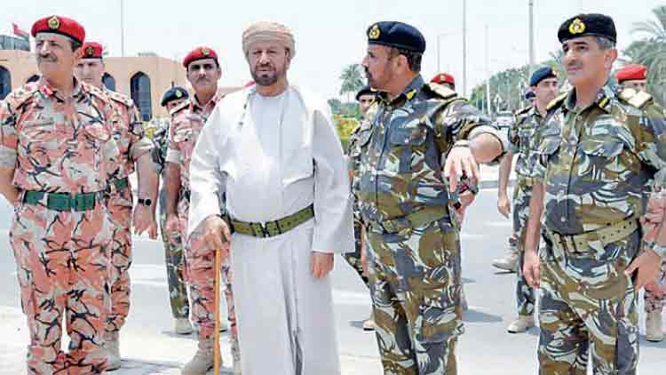 സ​യ്യി​ദ്​ ബ​ദ​ർ അ​ൽ ബാ​ത്തി​ന  മ​റൈ​ൻ സോ​ൺ സ​ന്ദ​ർ​ശി​ച്ചു