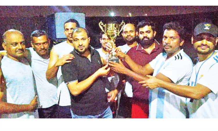 വോളിബാൾ മത്സരം സംഘടിപ്പിച്ചു