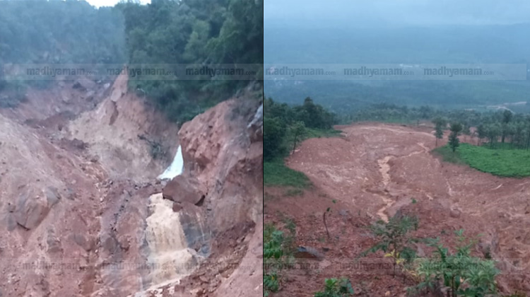 വൈത്തിരിയിൽ ഉരുൾപൊട്ടി