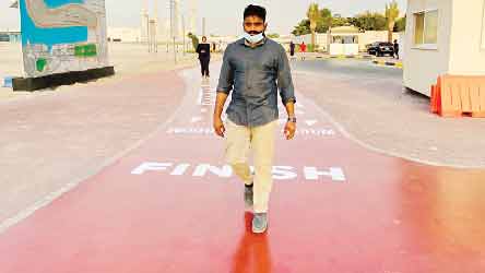 വ്യായാമ നടത്തക്കാര്‍ക്ക് നാലര കിലോമീറ്റര്‍ പാതയൊരുക്കി അജ്മാന്‍