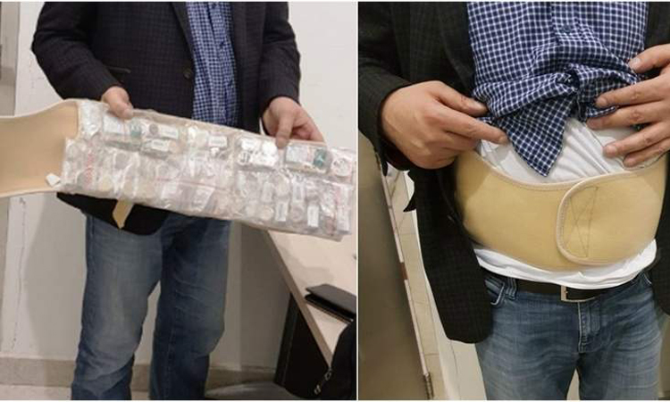 ആഡംബര വാച്ചുകളും രത്​നാഭരണങ്ങളും ദേഹത്ത്​ കെട്ടിവെച്ച്​ കടത്താൻ​ ശ്രമം; യൂറോപ്യൻ യാത്രക്കാരൻ പിടിയിൽ 