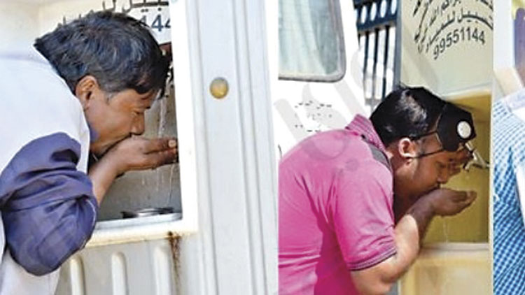 പൊ​തു​ടാ​പ്പു​ക​ളി​ൽ​നി​ന്ന്​ വെ​ള്ളം കു​ടി​ക്കു​ന്ന​തി​നെ​തി​രെ ആ​രോ​ഗ്യ വി​ദ​ഗ്​​ധ​ർ